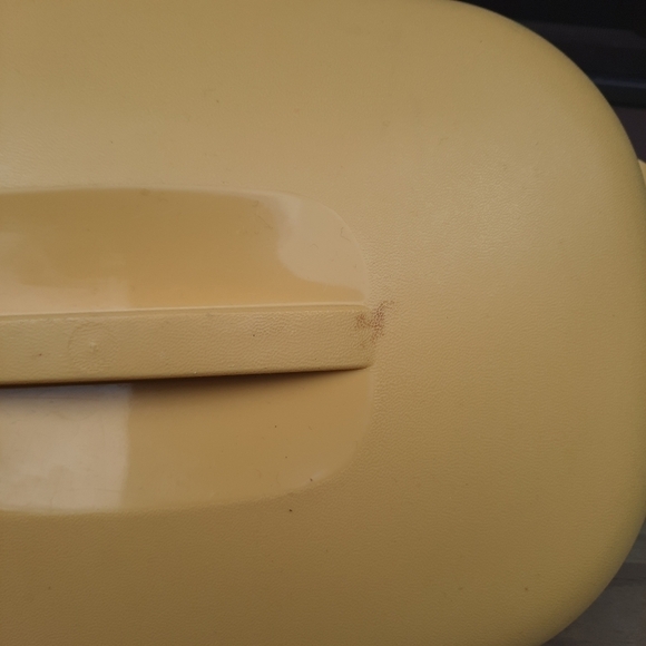 Vintage Tupperware Microwave Vegetable Steamer Harvest Gold 4 piece set 1273-7 - Picture 14 of 15